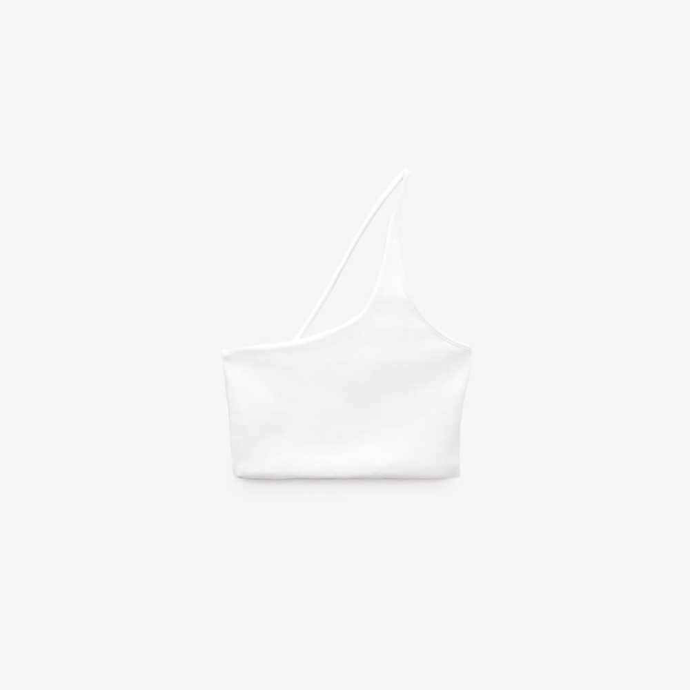 Zara crop top and straight leg set